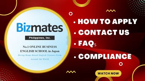 How to apply｜Bizmates .